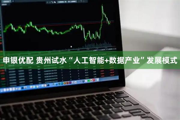 申银优配 贵州试水“人工智能+数据产业”发展模式